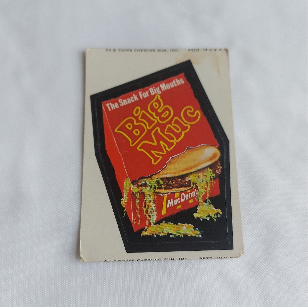 Antique "Big Muc MucDonalds 1974